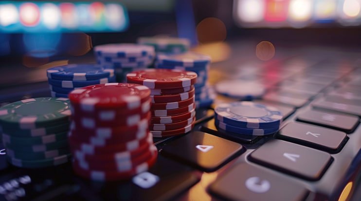Studio produksi Evolution Gaming dengan multi-kamera profesional